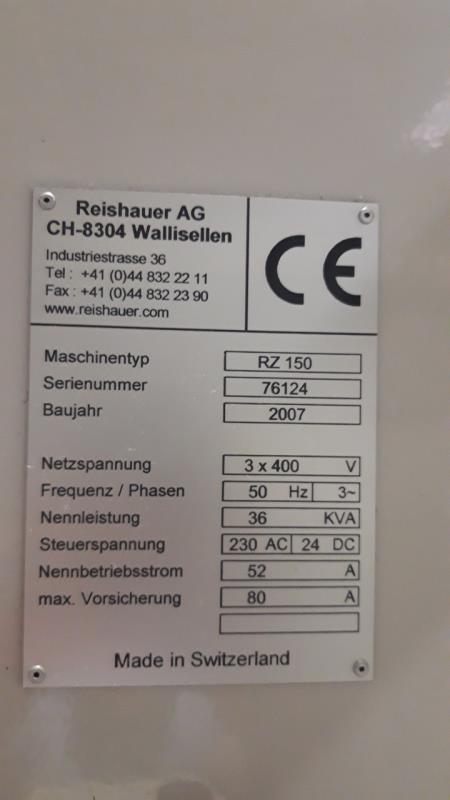 瑞士RZ150高效数控磨齿机015