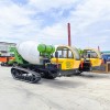 履带罐车 全地形行走农用搅拌机 混凝土搅拌运输车