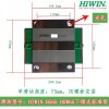 上银光孔滑块HIWIN HG65 HGW65 HGW65CB
